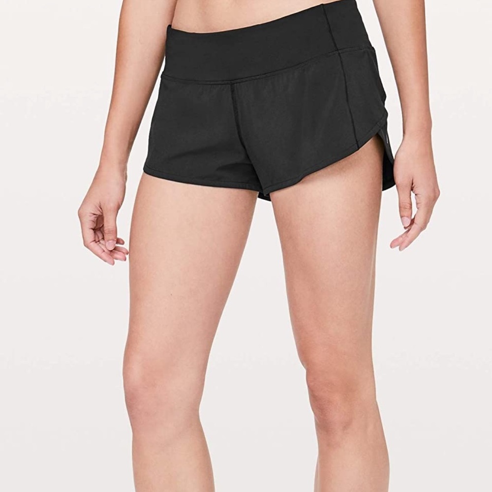 Lululemon Run: Speed Up Shorts | Black | Size 4